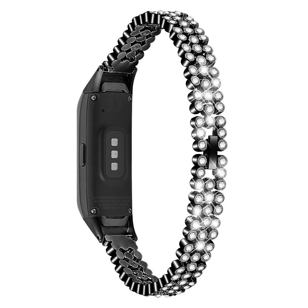 Vildt Nydelig Metal Og Rhinsten Rem passer til Samsung Galaxy Fit