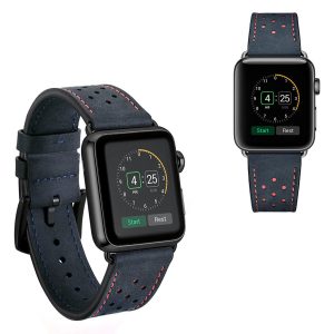 Ægte Læder Universal Rem passer til Apple Watch Series 5 40mm / Apple Watch 40mm
