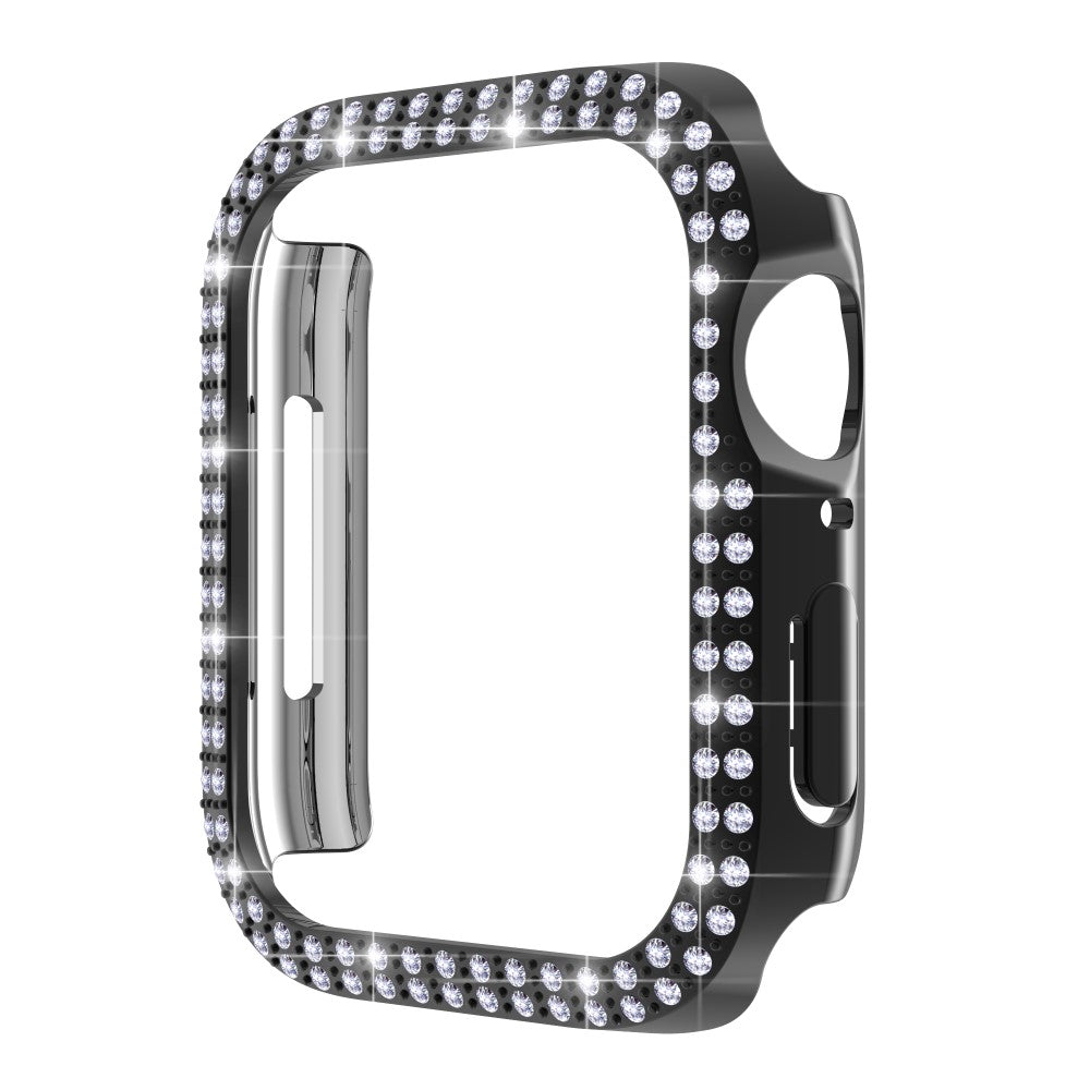 Plastik og Rhinsten Bumper passer til Apple Watch Series 7 45mm