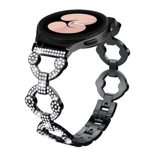 Solid Metal Og Rhinsten Universal Rem passer til Samsung Smartwatch