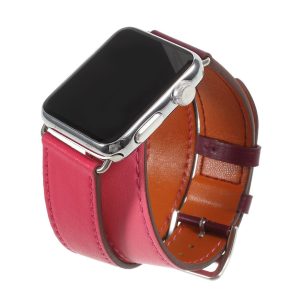 Vildt Flot Ægte Læder Rem passer til Apple Watch Series 4 40mm