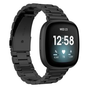 Vildt Smuk Metal Universal Rem passer til Fitbit Smartwatch Hot på udsalg