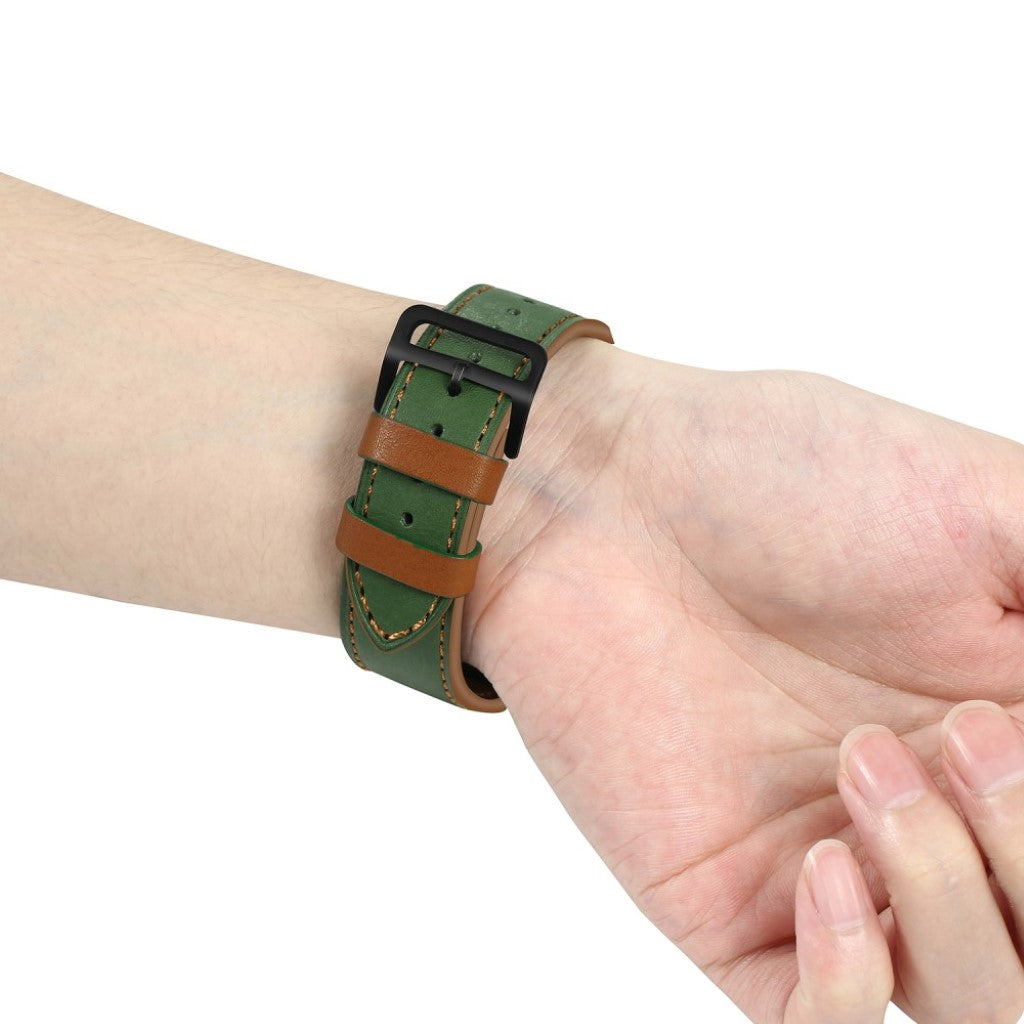 Ægte Læder Universal Rem passer til Apple Watch Series 5 40mm / Apple Watch 40mm