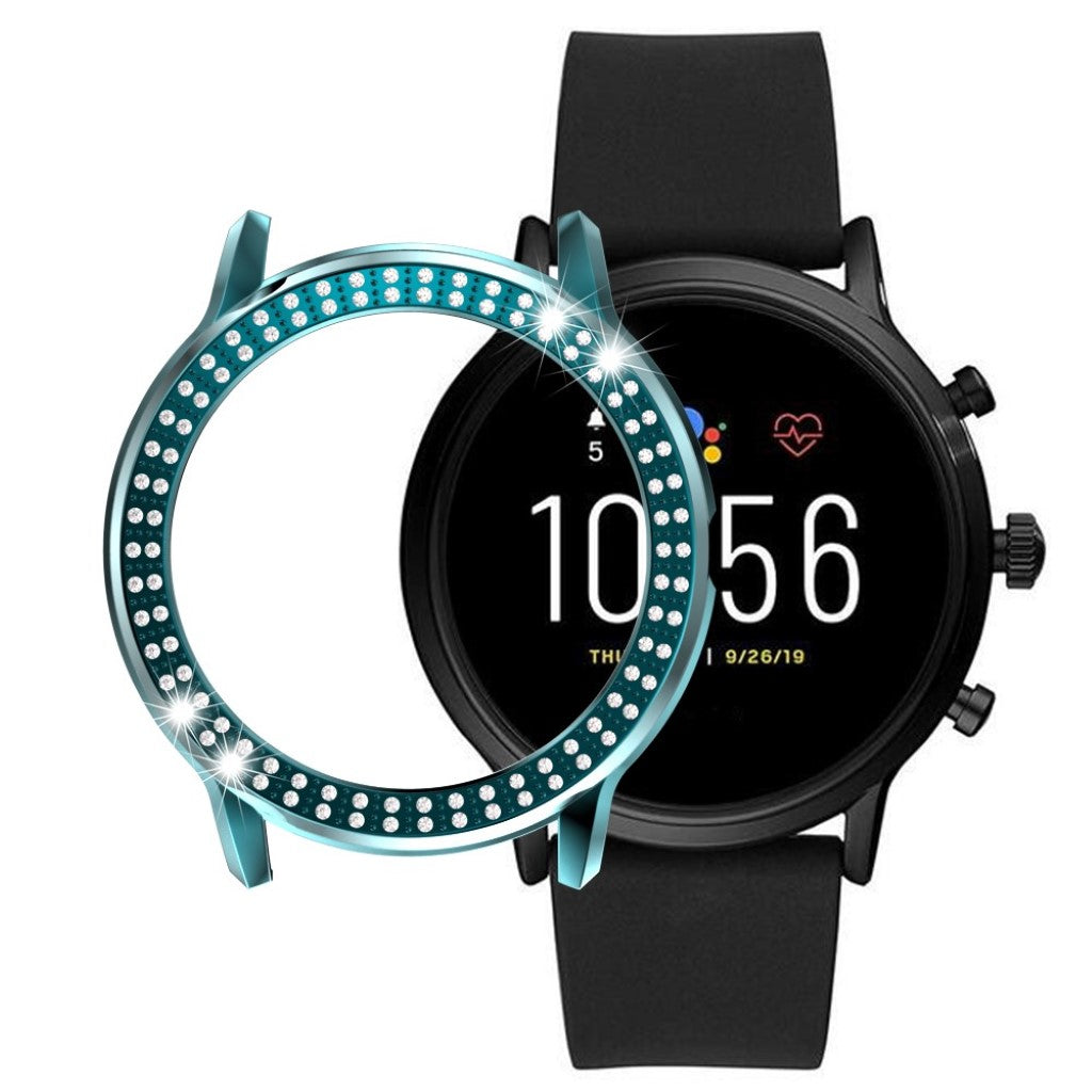 Rhinsten og Silikone Bumper passer til Fossil Gen 5 Carlyle HR