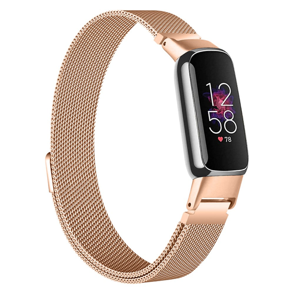 Rigtigt Smuk Metal Rem passer til Fitbit Luxe Online Hot Salg