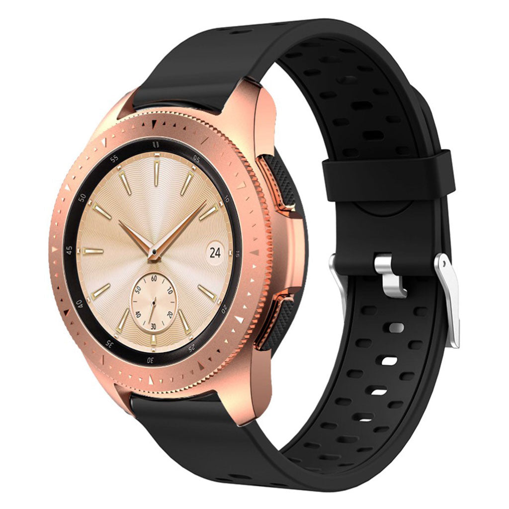 Skøn Silikone Rem passer til Samsung Galaxy Watch (42mm)