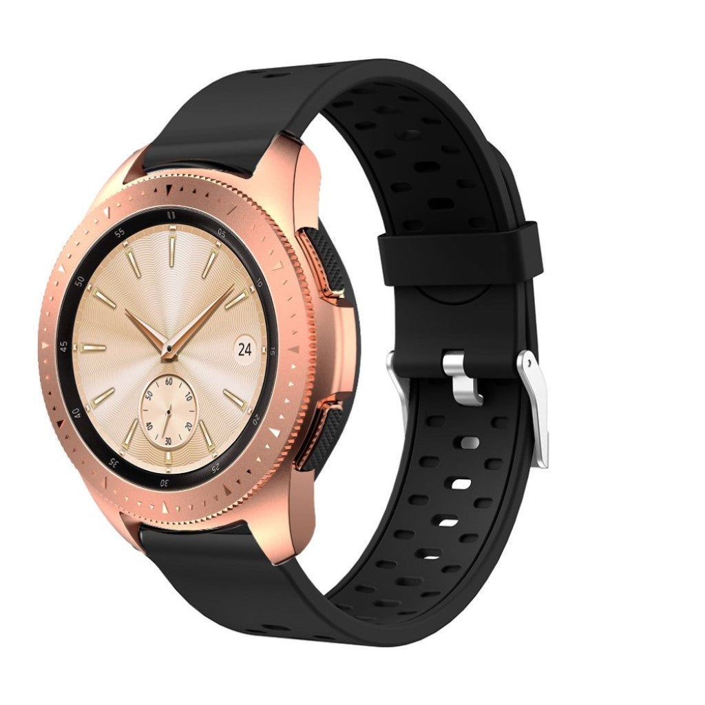Skøn Silikone Rem passer til Samsung Galaxy Watch (42mm)