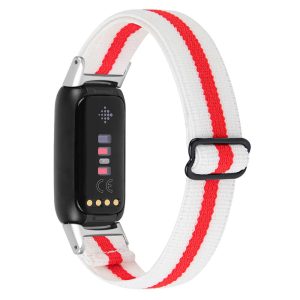 Slidstærk Nylon Rem passer til Fitbit Luxe Levere