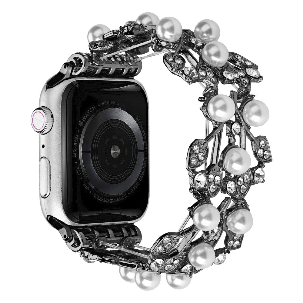 Cool Plastik Og Rhinsten Universal Rem passer til Apple Smartwatch