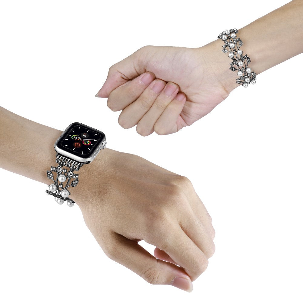 Cool Plastik Og Rhinsten Universal Rem passer til Apple Smartwatch