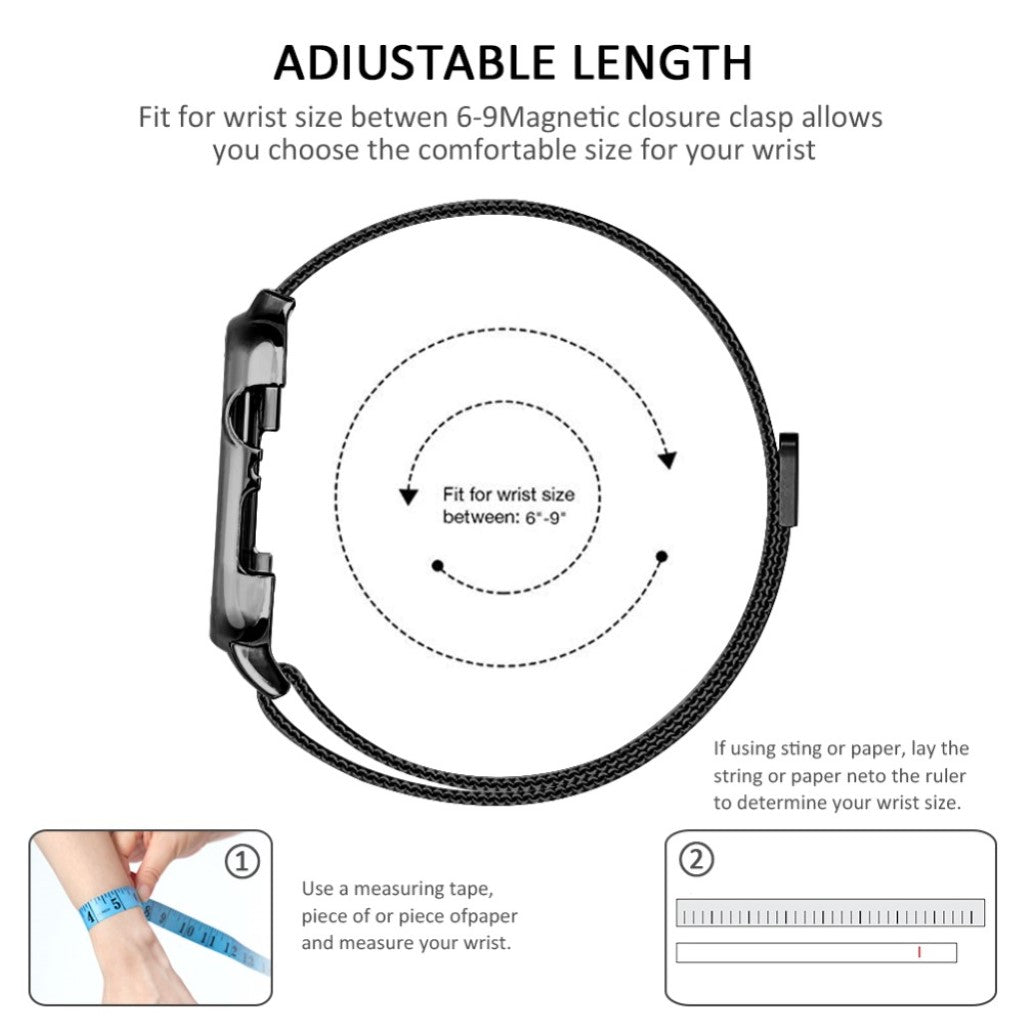 Eminent Metal Rem passer til Apple Watch Series 4 44mm