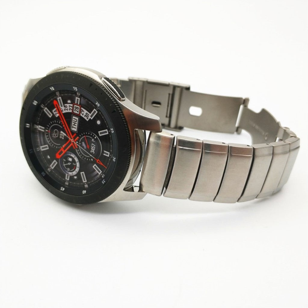 Rigtigt Rart Metal Universal Rem passer til Samsung Smartwatch
