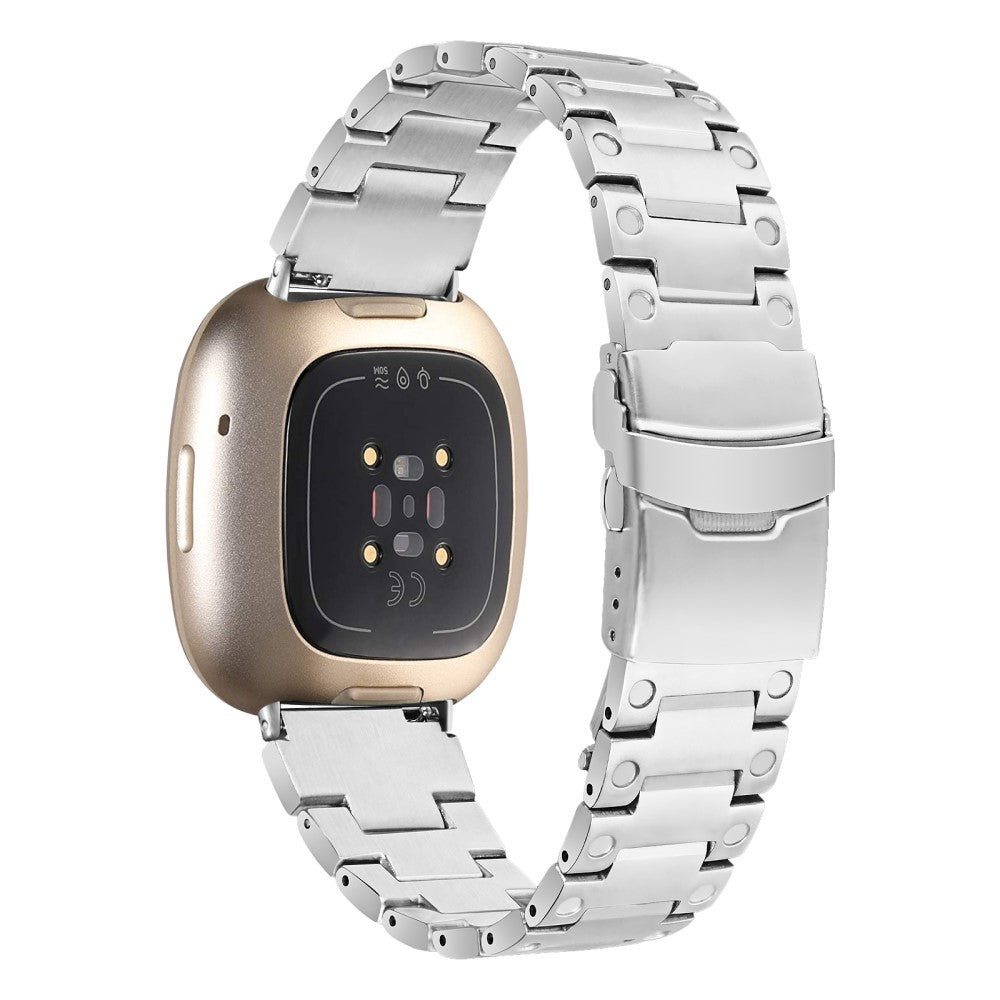 Rigtigt Sejt Metal Universal Rem passer til Apple Smartwatch