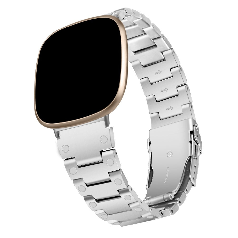 Rigtigt Sejt Metal Universal Rem passer til Apple Smartwatch