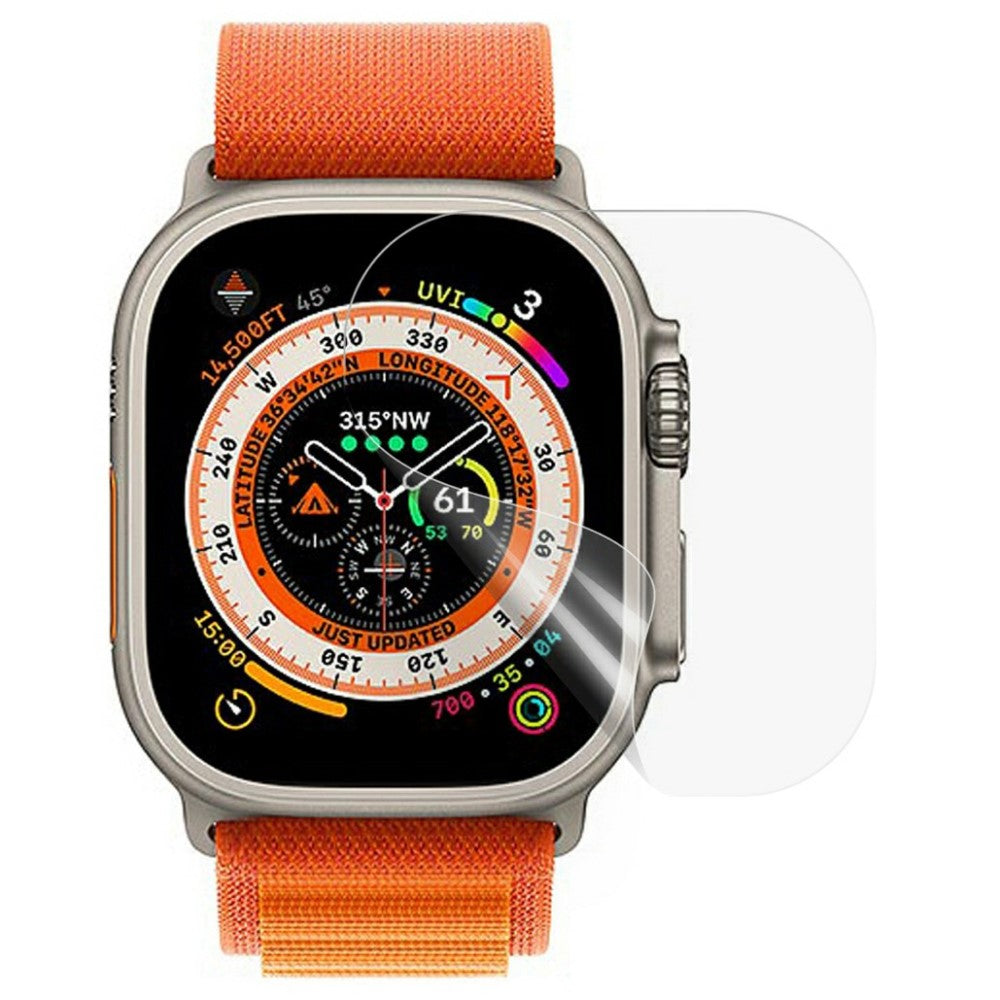 Silikone Skærmbeskytter passer til Apple Watch Series 10 42mm