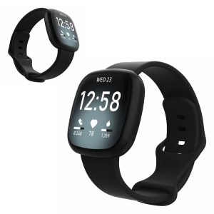 Smuk Silikone Universal Rem passer til Fitbit Versa 3 / Fitbit Sense 1 - Størrelse: L
