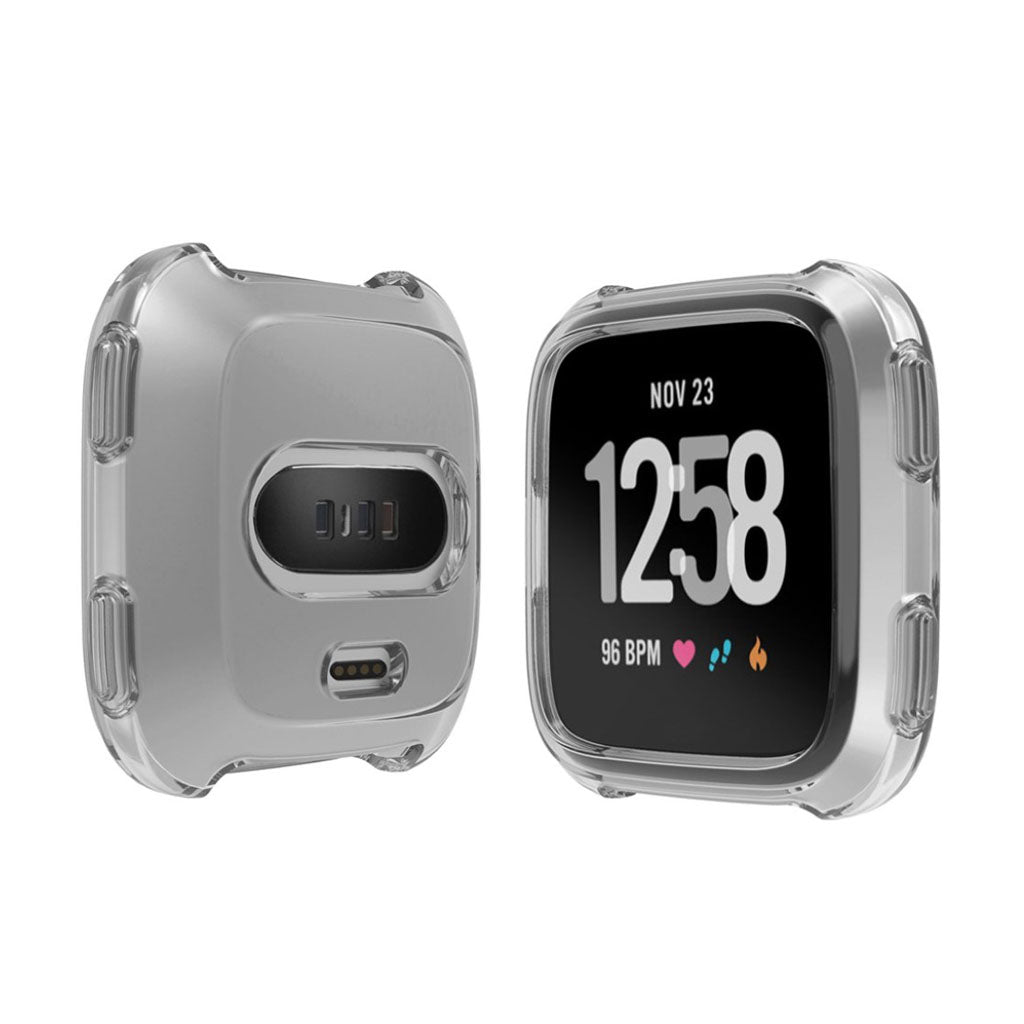 vildt-fint-silikone-cover-passer-til-fitbit-versa-1_3.jpg Vildt Fint Silikone Cover passer til Fitbit Versa 1 Hot på udsalg