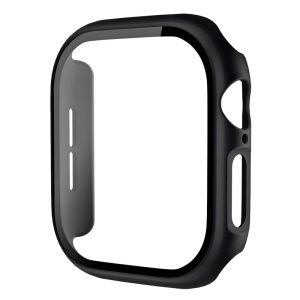 Rart Cover med Skærmbeskytter i Glas og Silikone passer til Apple Watch Series 10 46mm på udsalg