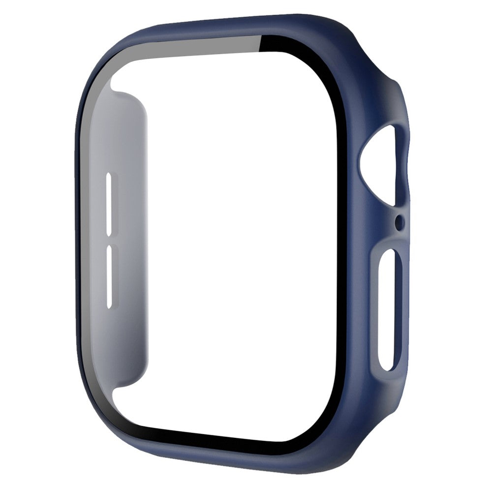 Rart Cover med Skærmbeskytter i Glas og Silikone passer til Apple Watch Series 10 46mm på udsalg