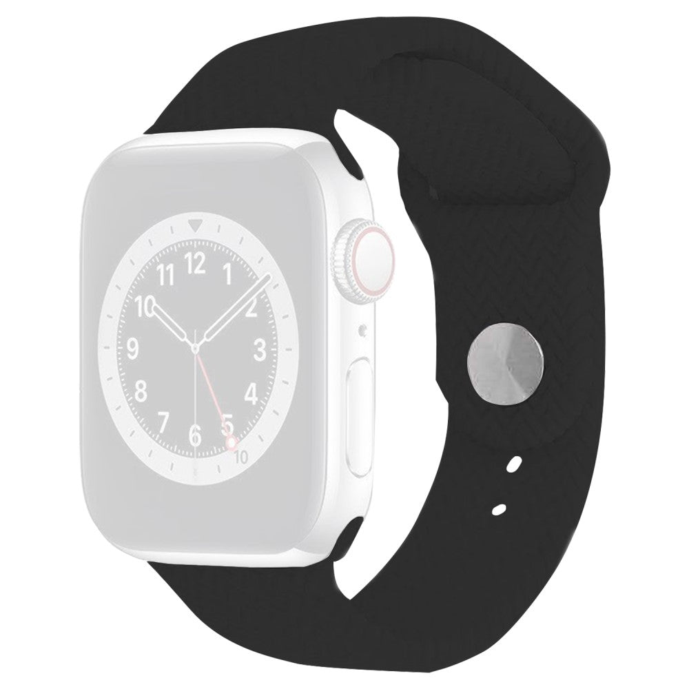 Rigtigt Hårdfør Silikone Universal Rem passer til Apple Smartwatch Udsalg