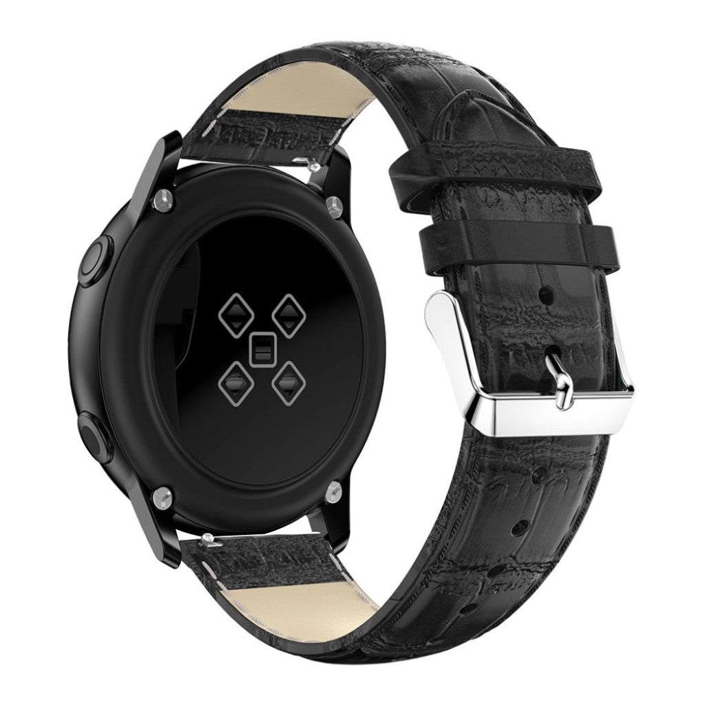 Rigtigt Nydelig Ægte Læder Rem passer til Samsung Galaxy Watch Active
