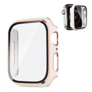 Super Pænt Universal Cover med Skærmbeskytter i Plastik og Hærdet Glas passer til Apple Smartwatch