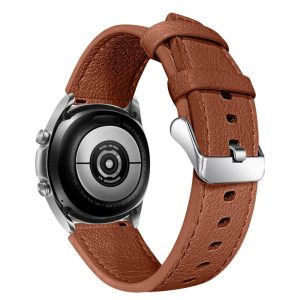 Vildt Hårdfør Ægte Læder Rem passer til Garmin Vivoactive 4