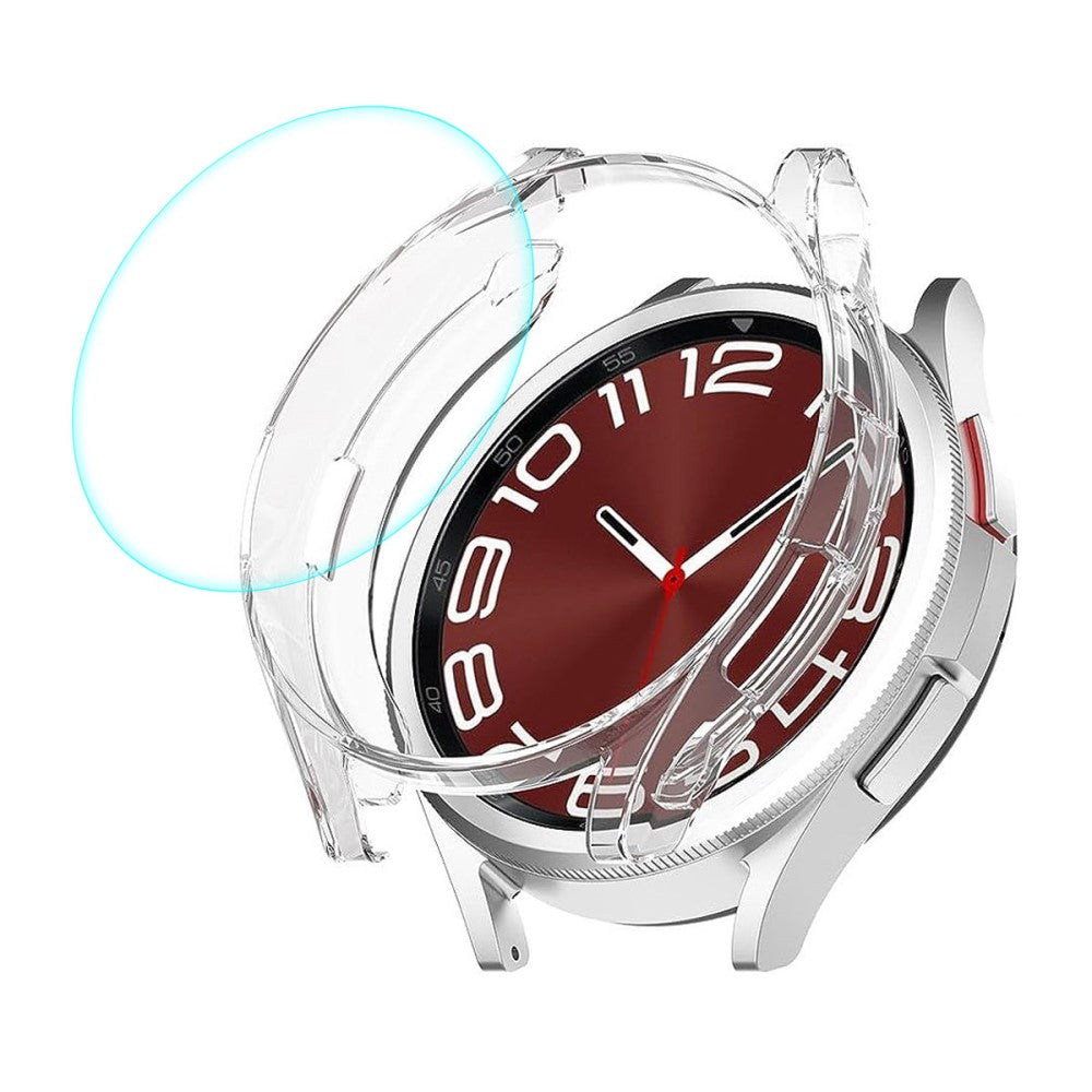 Mega Nice Samsung Galaxy Watch 6 Classic (43mm) Cover with Screen Protector in Glass and Plastic