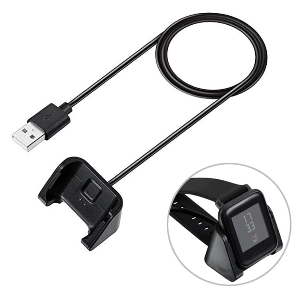 Plastik Ladestation passer til Amazfit Bip Lite / Amazfit Bip 1