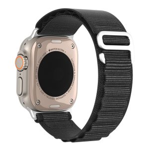 Vildt Fed Metal Og Nylon Universal Rem passer til Apple Smartwatch Online salg