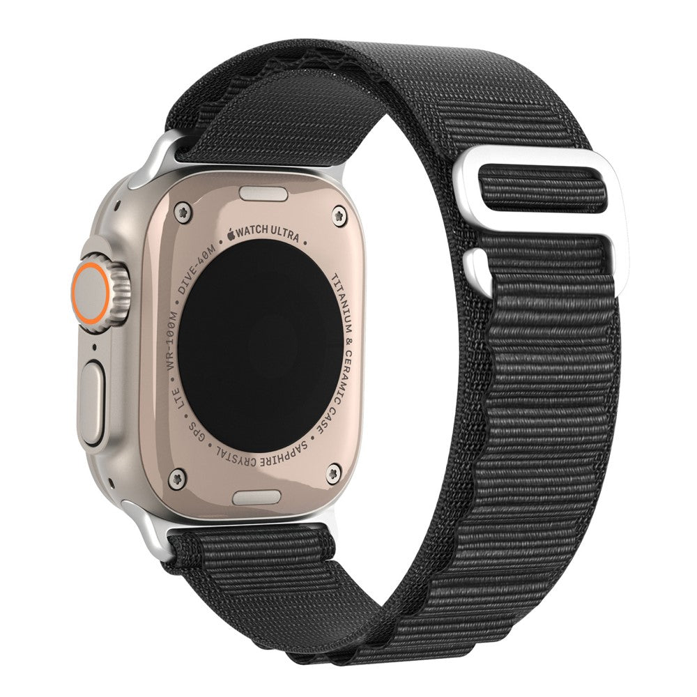Vildt Fed Metal Og Nylon Universal Rem passer til Apple Smartwatch Online salg