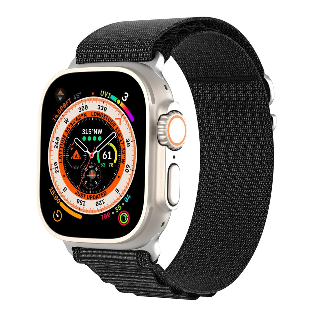 Vildt Fed Metal Og Nylon Universal Rem passer til Apple Smartwatch Online salg