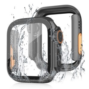 Vildt Godt Universal Cover med Skærmbeskytter i Plastik og Hærdet Glas passer til Apple Smartwatch