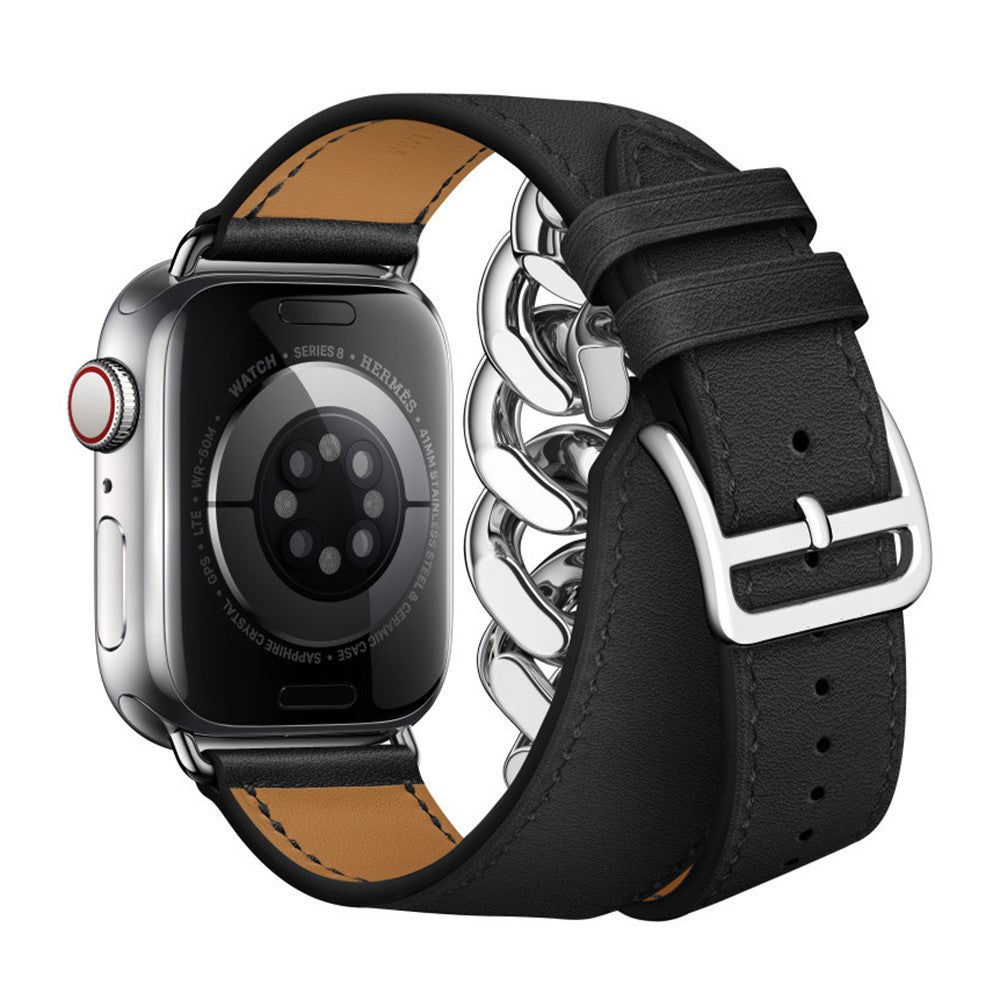 Vildt Skøn Ægte Læder Universal Rem passer til Apple Smartwatch