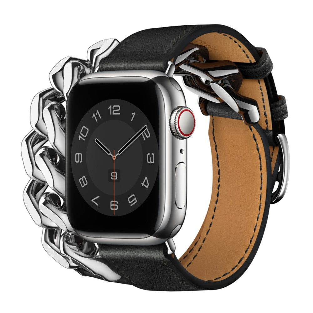 Vildt Skøn Ægte Læder Universal Rem passer til Apple Smartwatch