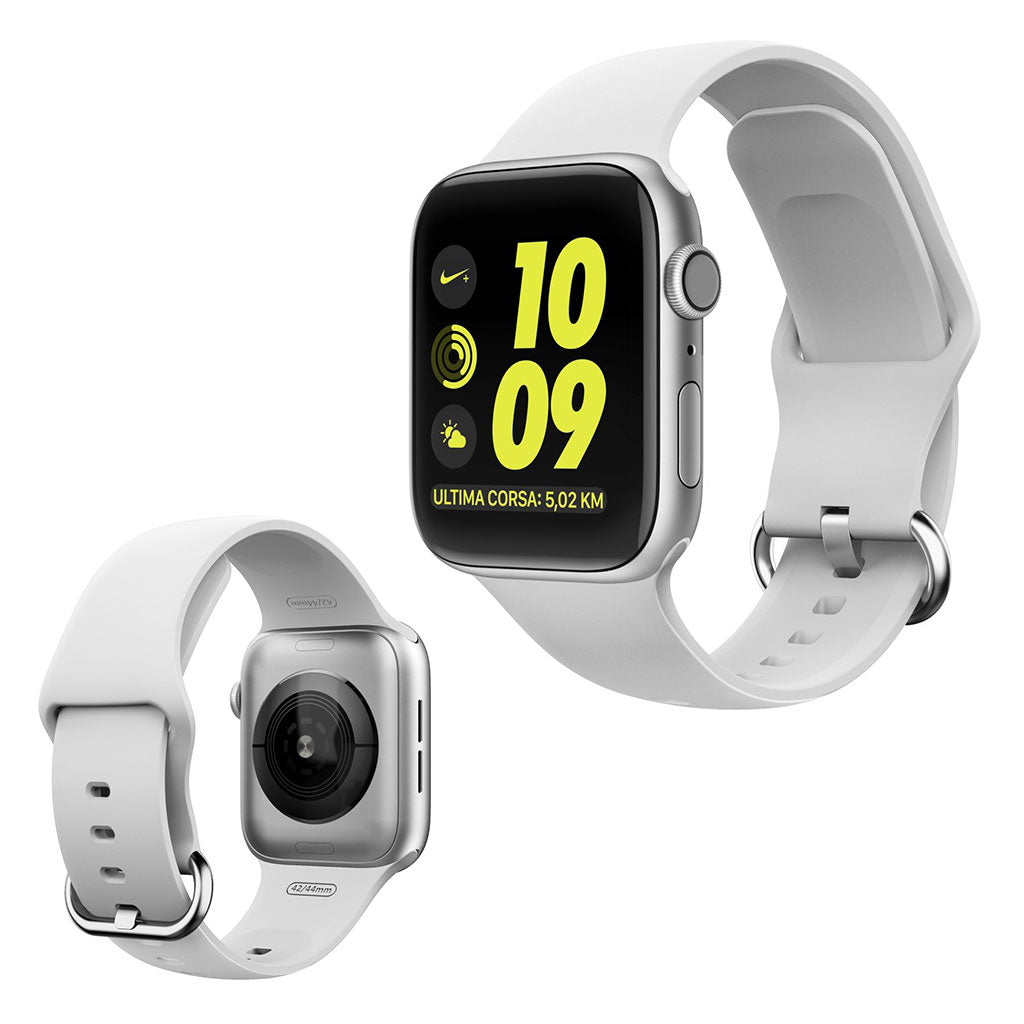 Silikone Universal Rem passer til Apple Watch Series 5 44mm / Apple Watch 44mm Online salg