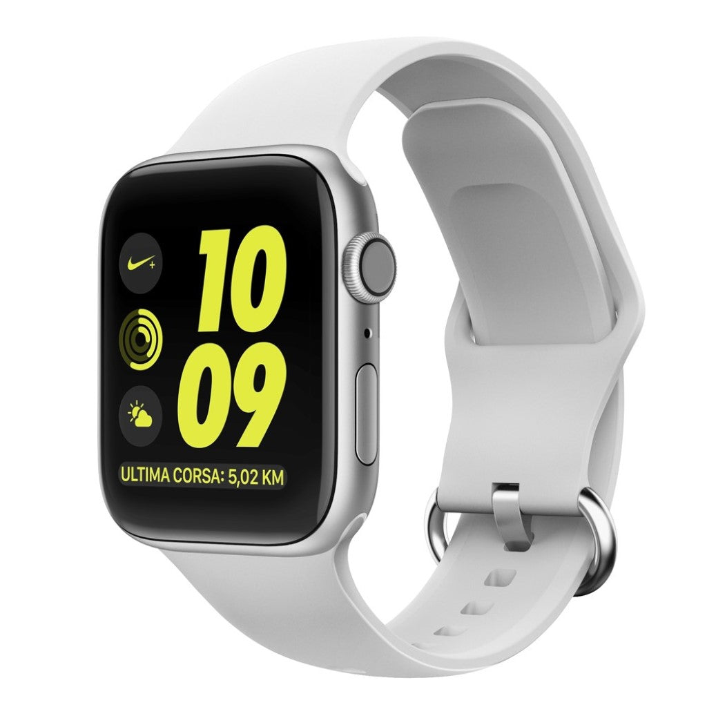 Silikone Universal Rem passer til Apple Watch Series 5 44mm / Apple Watch 44mm Online salg