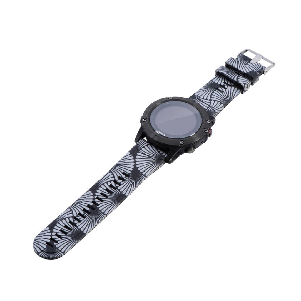 Silikone Universal Rem passer til Garmin Fenix 5 / Garmin Forerunner 920 XT