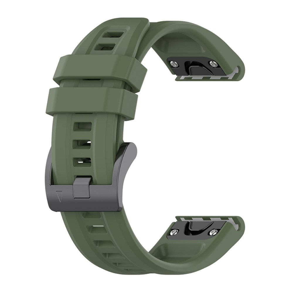 Silikone Universal Rem passer til Garmin Fenix 7X / Garmin Tactix 7 Mode