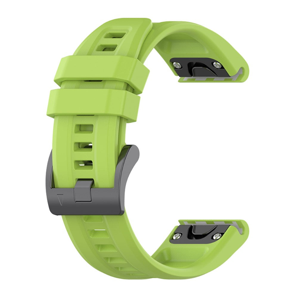 Silikone Universal Rem passer til Garmin Fenix 7X / Garmin Tactix 7 Mode