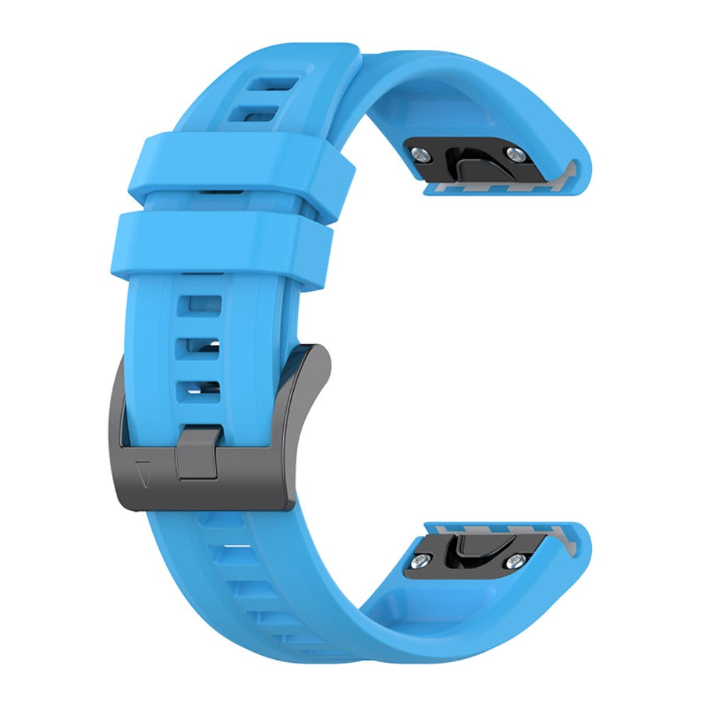 Silikone Universal Rem passer til Garmin Fenix 7X / Garmin Tactix 7 Mode