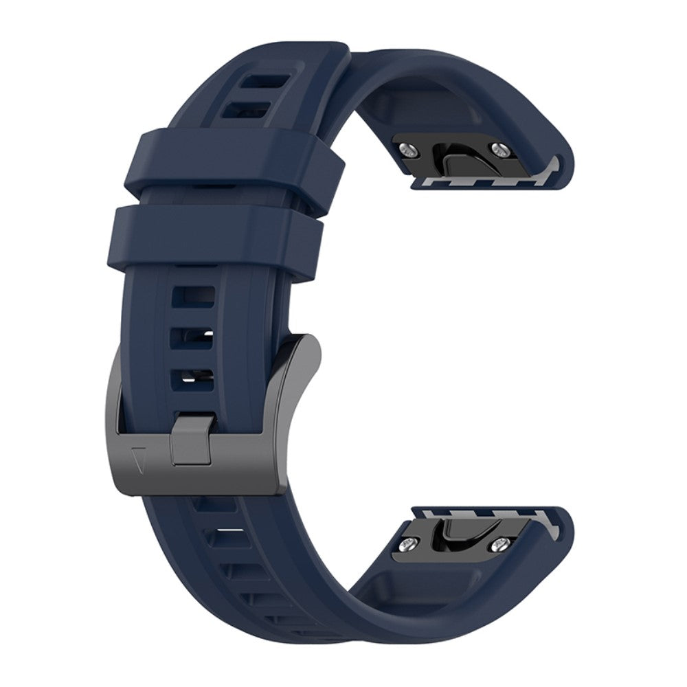 Silikone Universal Rem passer til Garmin Fenix 7X / Garmin Tactix 7 Mode