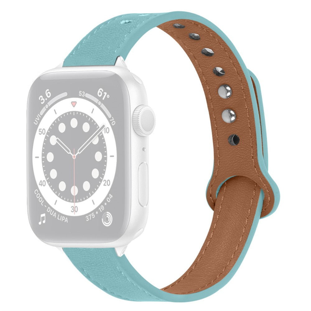 Skøn Ægte Læder Universal Rem passer til Apple Smartwatch