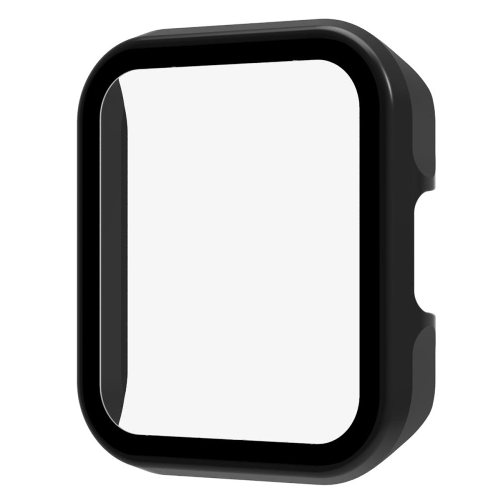 Super Godt Cover med Skærmbeskytter i Plastik og Hærdet Glas passer til Haylou SmartWatch LS02