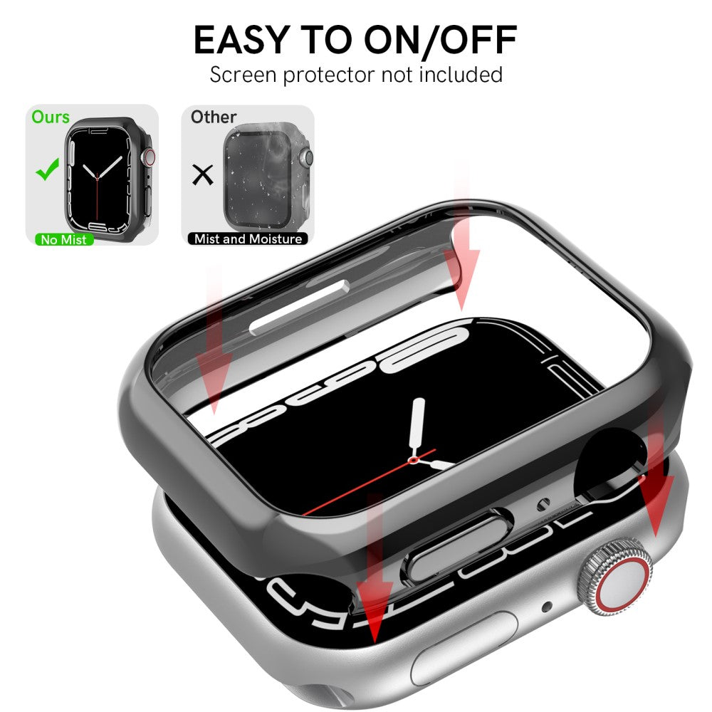Vildt Godt Plastik Cover passer til Apple Watch Series 7 41mm / Apple Watch Series 8 (41mm)